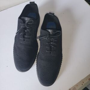 Cole Haan 2 ZeroGrand Stitchlite Mens Size 13 M Black Casual Oxford Shoes C28527